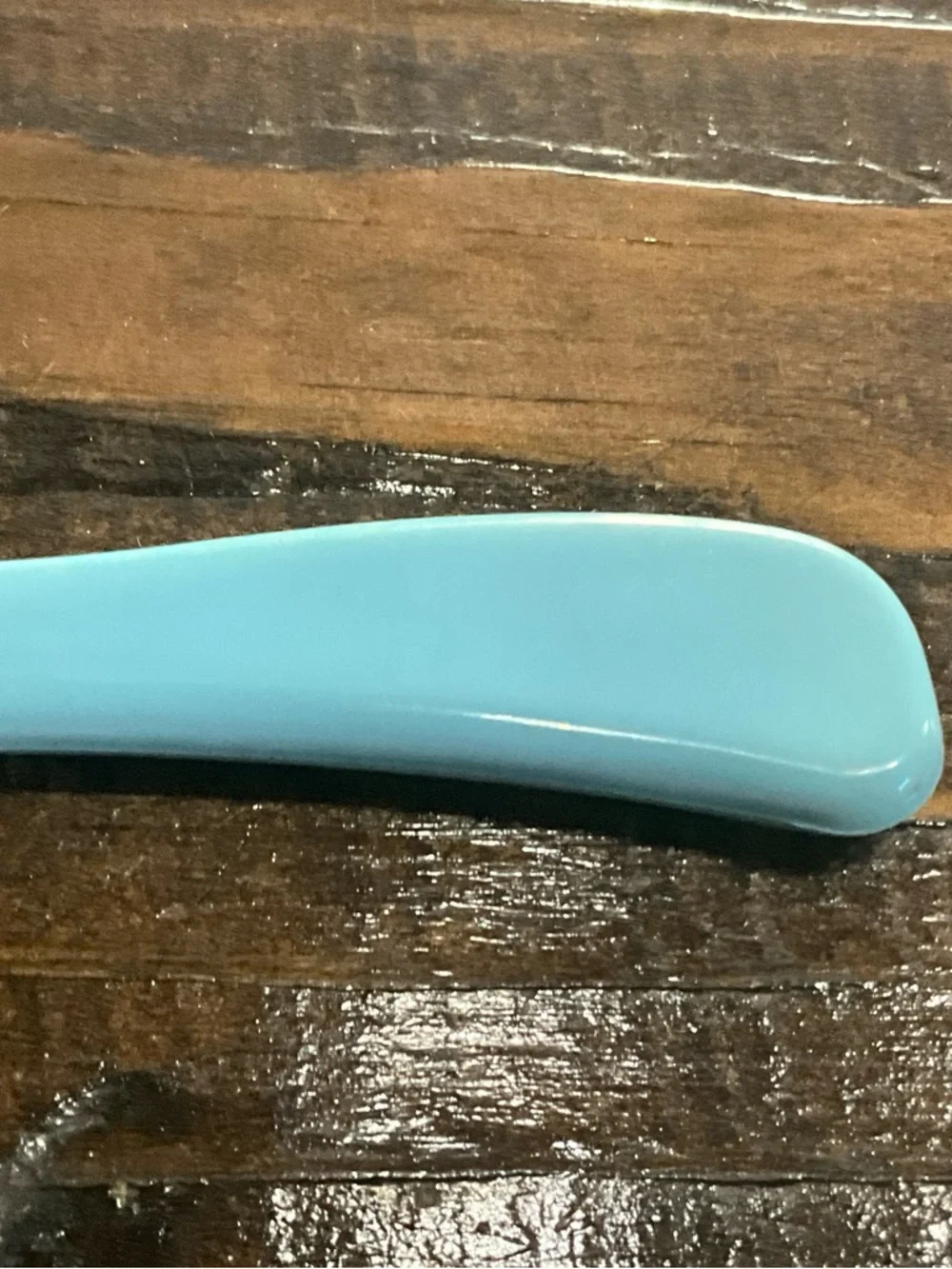 Vintage Light Blue Plastic Comb Tangle Tamer MCM